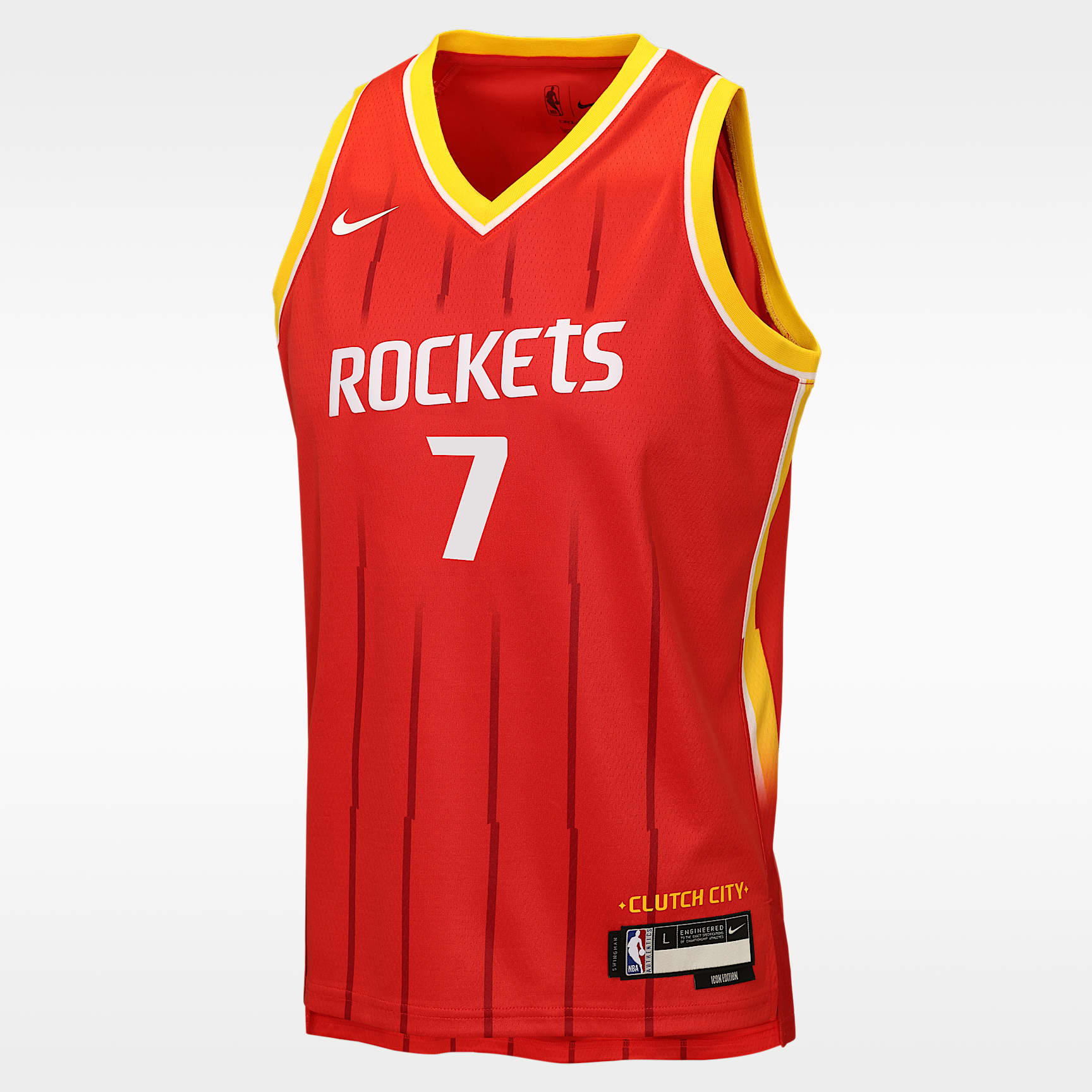 Kevin Durant Houston Rockets Icon Edition Big Kids' Nike NBA